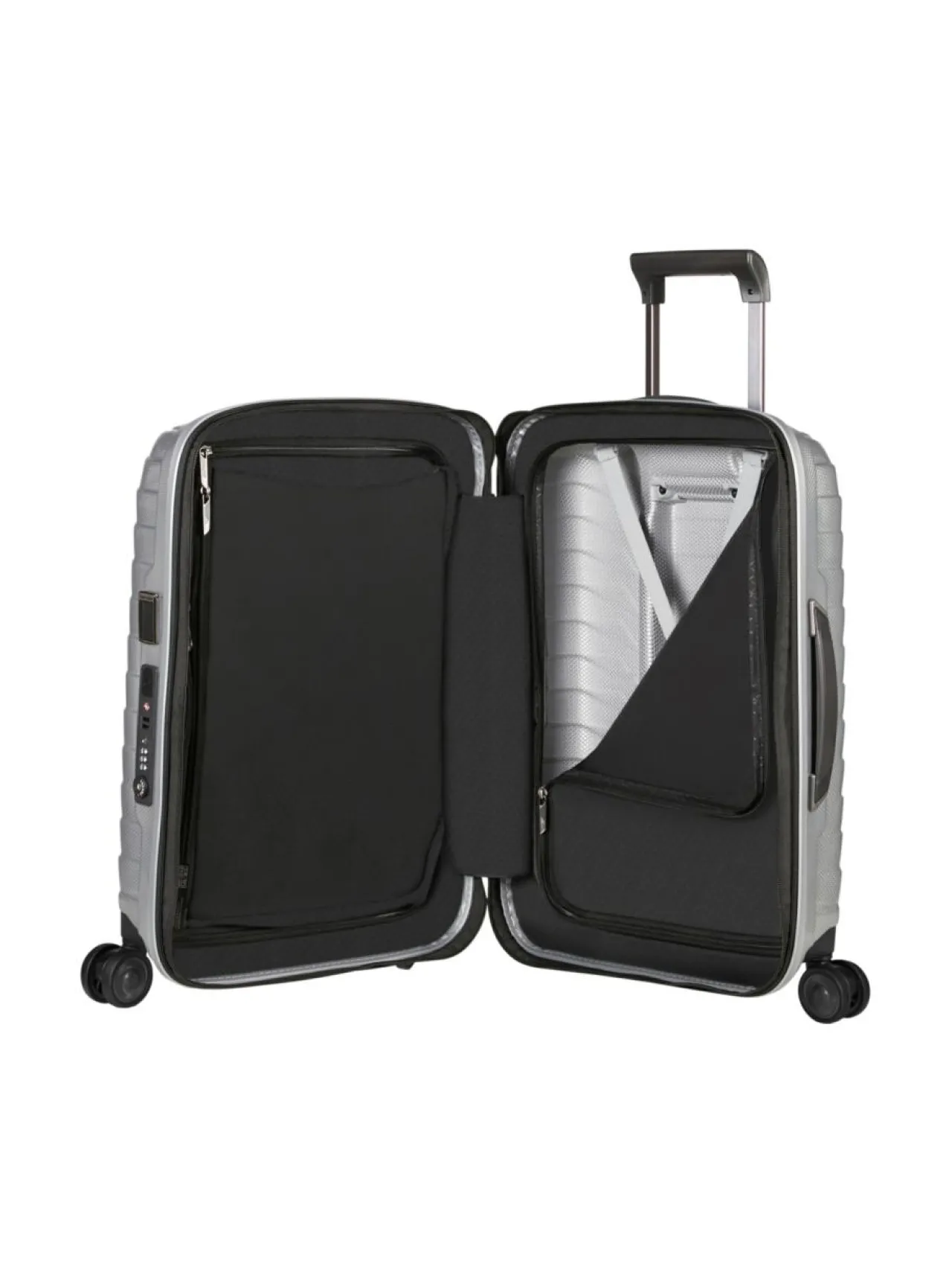 Matkalaukut & Tarvikkeet<Samsonite PROXIS SPINNER 55/20 EXP SILVER