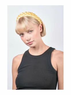 Hiustarvikkeet<Sui Ava Puff -hiuspanta YELLOW
