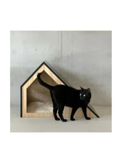Pedit Ja Makuualustat<Studio Animaux Puinen lemmikkitalo - Epäsymmetrinen
