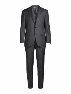 Puvut<Canali Puku 13 BLACK