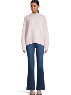 Neuleet<American Vintage Pulls-neulepusero BABY LILAS CHINE