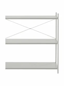 Hyllyt & Kaapit<Ferm Living Punctual Shelving System -hylly 92,1 x 100 cm GREY