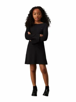 Mekot & Hameet<Calvin Klein Kids Punto-mekko venepääntiellä BEH CK BLACK