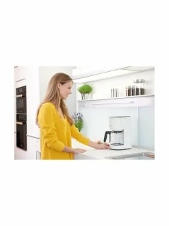 Kahvin- & Vedenkeittimet<Braun PurEase-kahvinkeitin, 10 kuppia 1,25 l WHITE