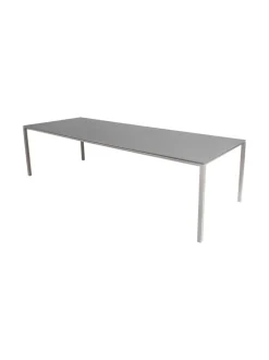 Puutarhakalusteet & Pehmusteet<Cane-Line Pure-ruokapöytä 280 x 100 cm TAUPE, BASALTINHARMAA