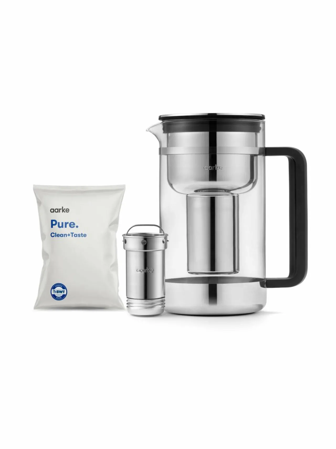 Aarke Purifier Water Pitcher Large -vedensuodatinkannu^ Kahvin- & Vedenkeittimet