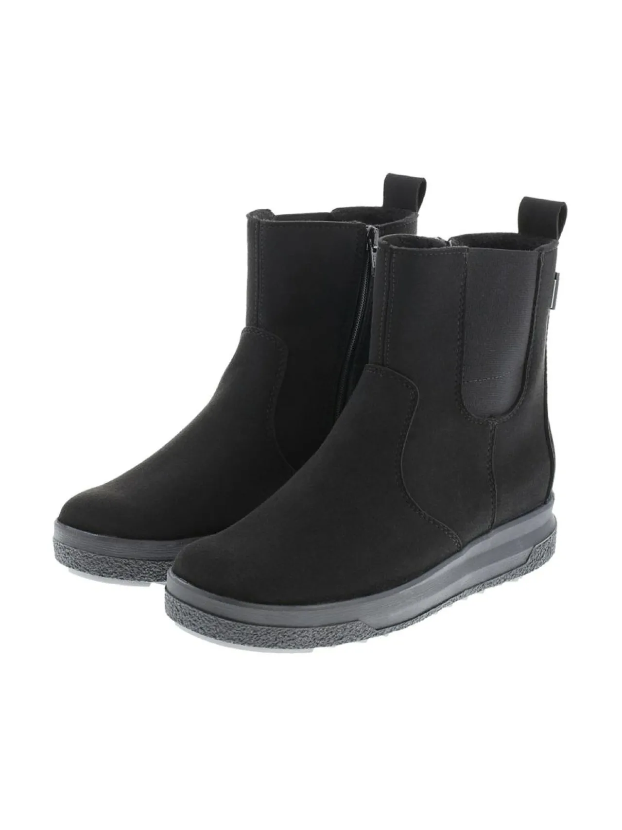 Nilkkurit<Pomar PURO Naisten vegaaniset GORE-TEX® nilkkurit BLACK MICRO SUEDE