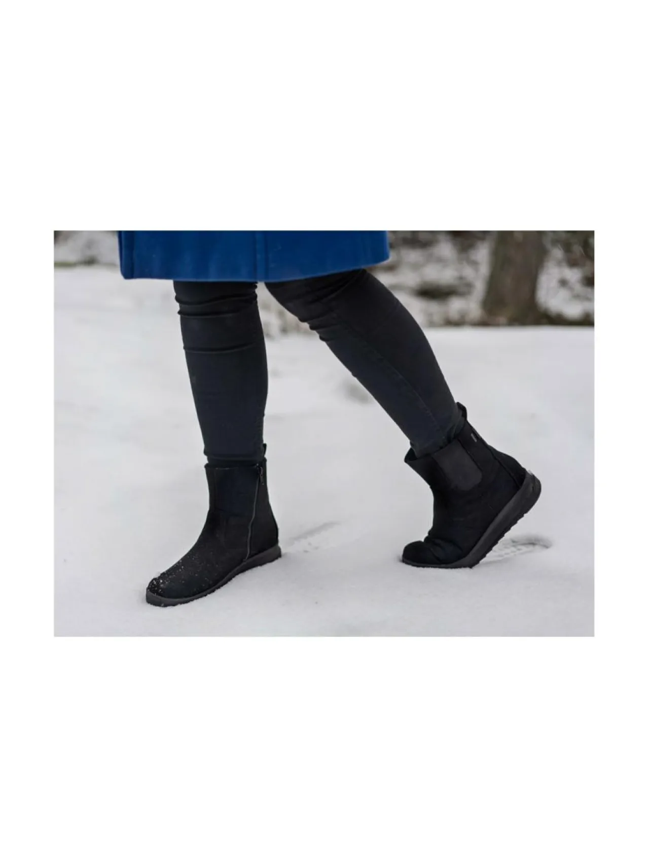 Nilkkurit<Pomar PURO Naisten vegaaniset GORE-TEX® nilkkurit BLACK MICRO SUEDE