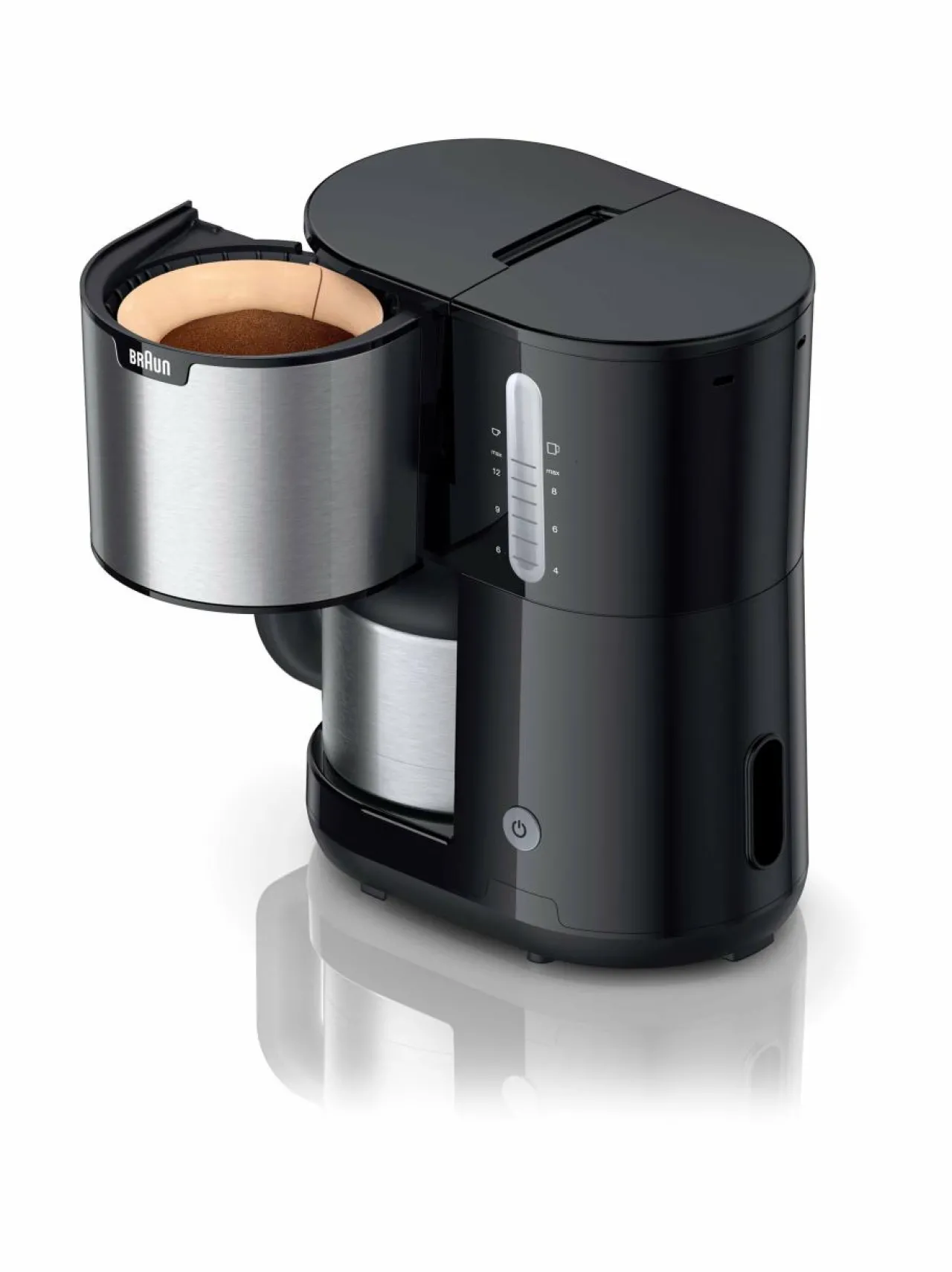 Kahvin- & Vedenkeittimet<Braun PurShine-termoskahvinkeitin 1,2 l WHITE