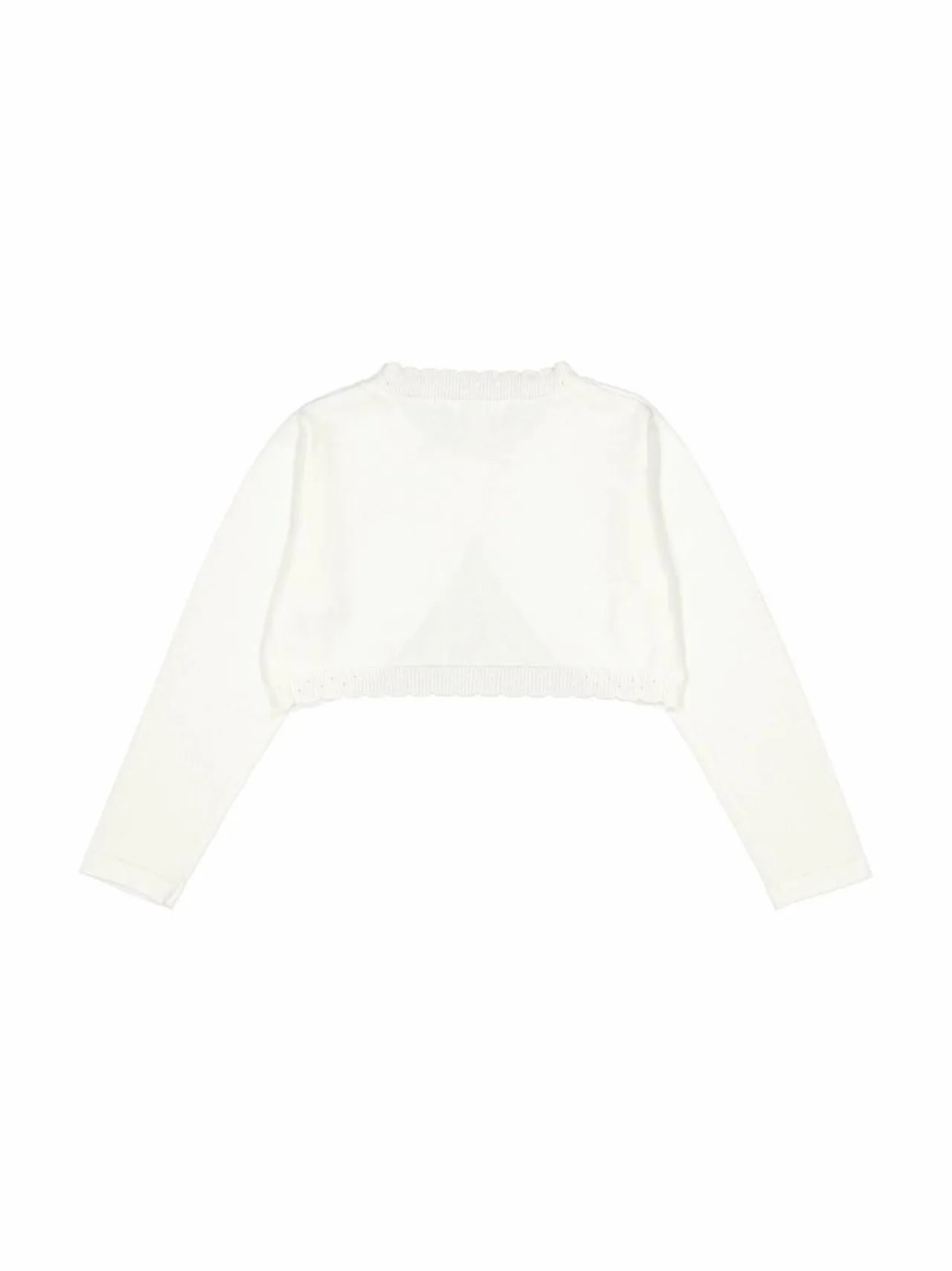 Juhlavaatteet|Juhlavaatteet<MINGNELIN Puuvillabolero NATURAL WHITE 0003