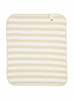 Muut Asusteet<GANT Puuvillainen palmikkoneuleviltti 291 LIGHT BEIGE MELANGE