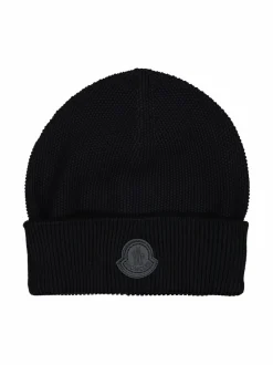 Hatut & Pipot<Moncler Puuvilla-kashmirpipo 779 BLUE