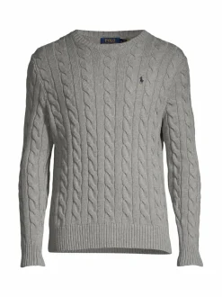 Neuleet<Polo Ralph Lauren Puuvillaneule 013 GREY