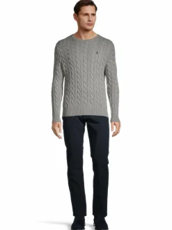 Neuleet<Polo Ralph Lauren Puuvillaneule 013 GREY