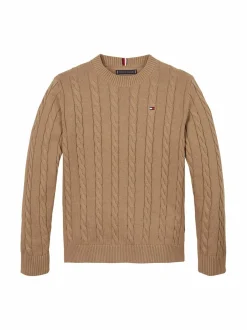 Neuleet|Neuleet<Tommy Hilfiger Puuvillaneule RBC SAFARI CANVAS