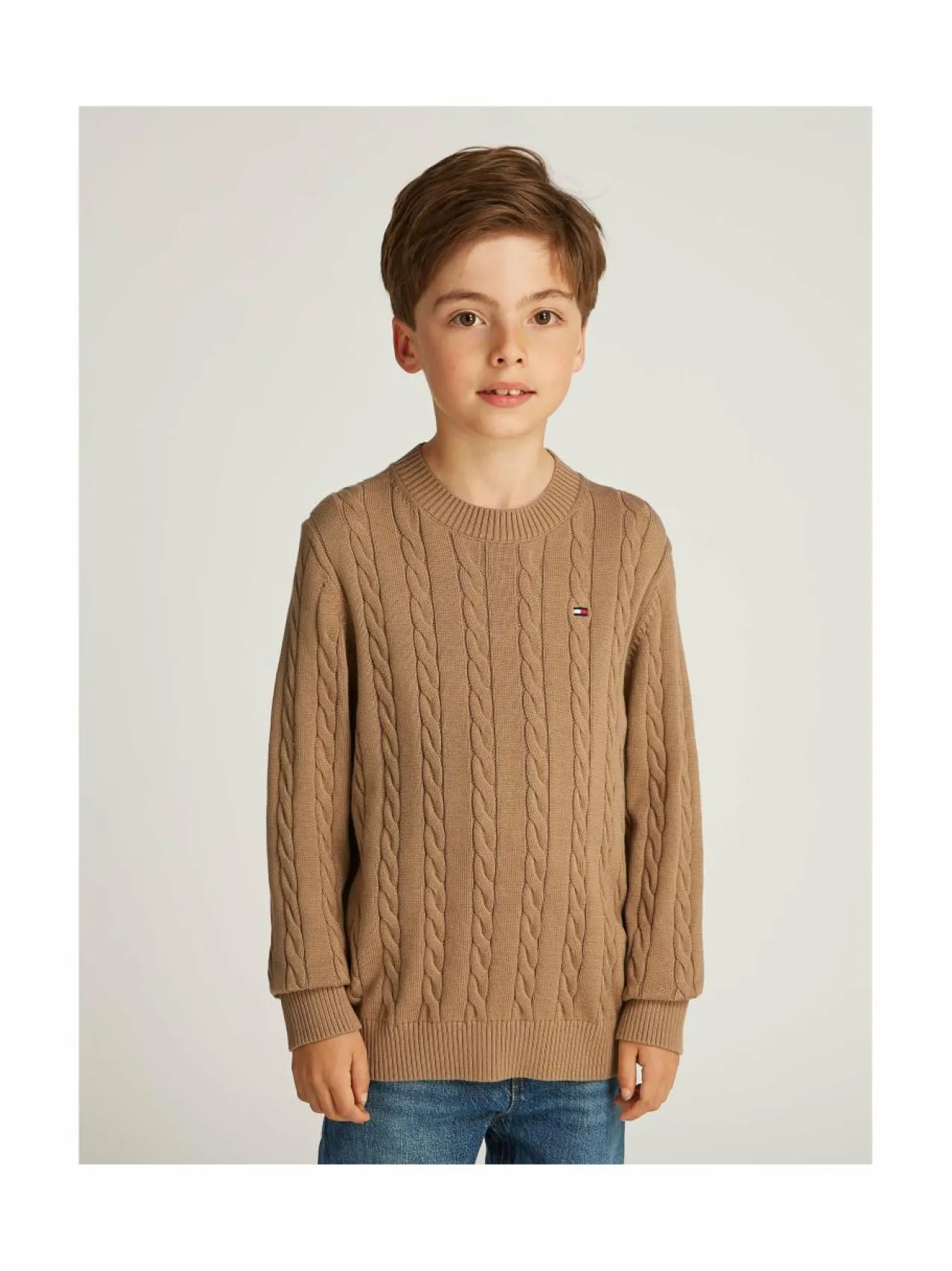 Neuleet|Neuleet<Tommy Hilfiger Puuvillaneule RBC SAFARI CANVAS