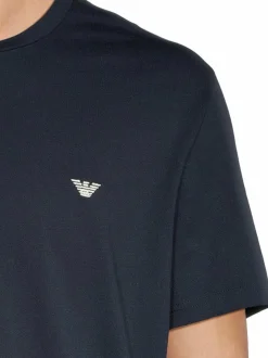 Pyjamat & Kylpytakit<Emporio Armani Pyjama FB197 CHECK EAGLE/AR.BLU/T