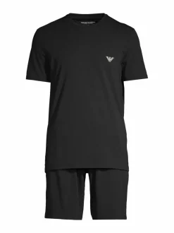 Pyjamat & Kylpytakit<Emporio Armani Pyjama 2-osainen UC001 BLACK