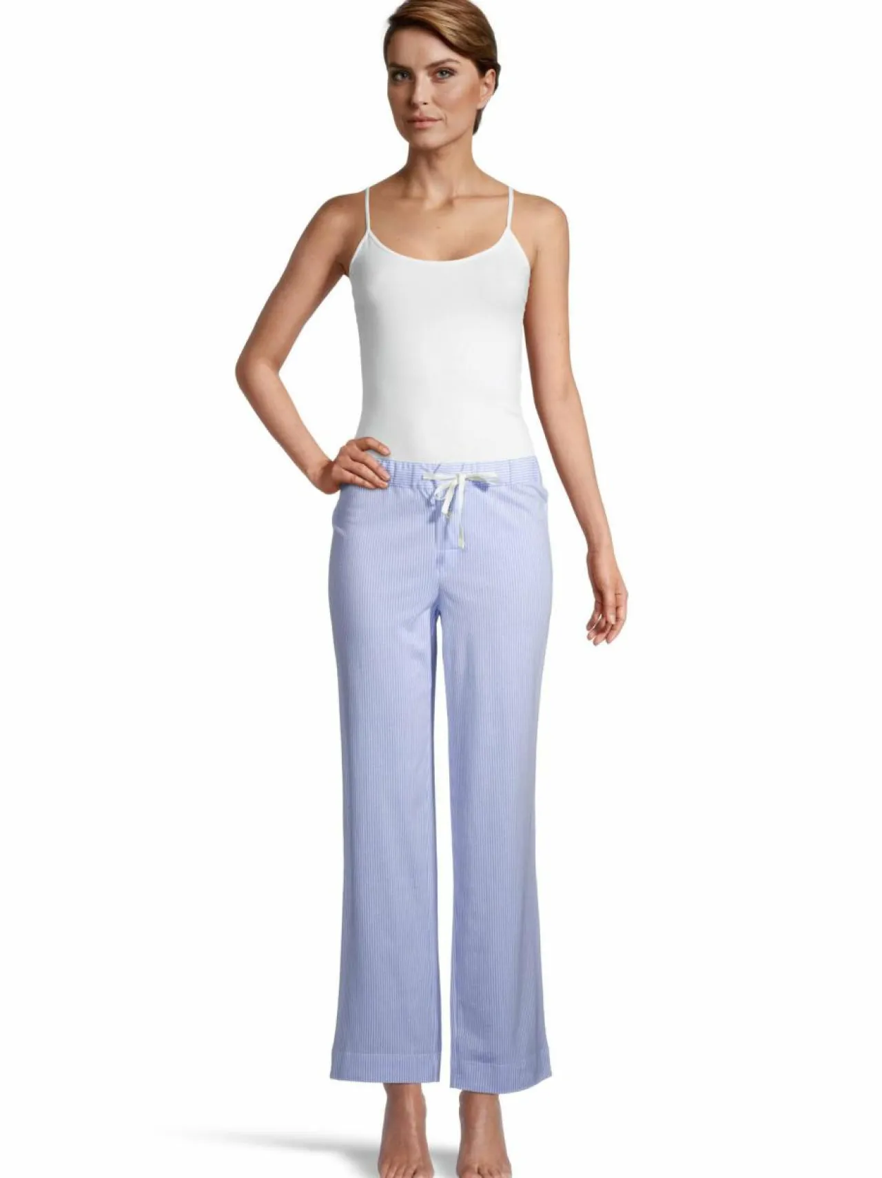 Yö- & Oloasut<Lauren Ralph Lauren Pyjamahousut 486 BLUE