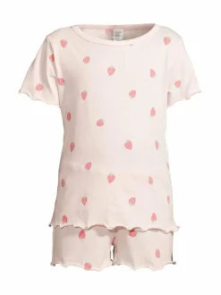 Yöasut & Kylpytakit<Lindex Pyjamapaita ja pyjamashortsit 7491 LIGHT PINK
