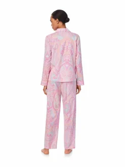 Yö- & Oloasut<Lauren Ralph Lauren Pyjamasetti 654 PINK PAIS