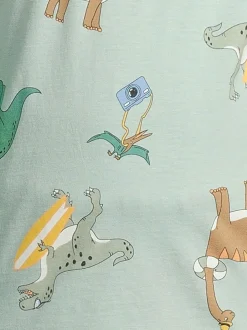 Yöasut & Kylpytakit<Lindex Pyjamasetti 2-osainen 7782 LIGHT DUSTY TURQUOISE