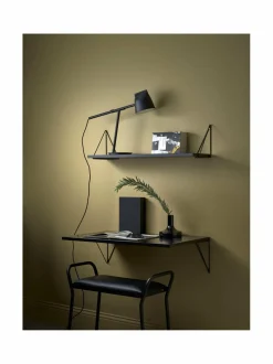 Hyllyt & Kaapit<Maze Pythagoras Desk -seinähylly BLACK