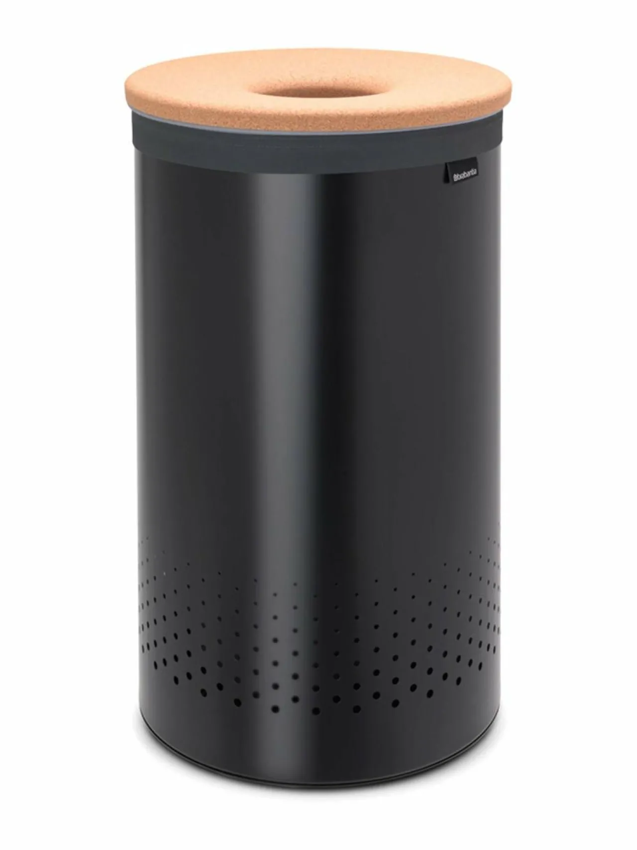Pyykkihuolto<Brabantia Pyykkikori 60 l BLACK MATTE