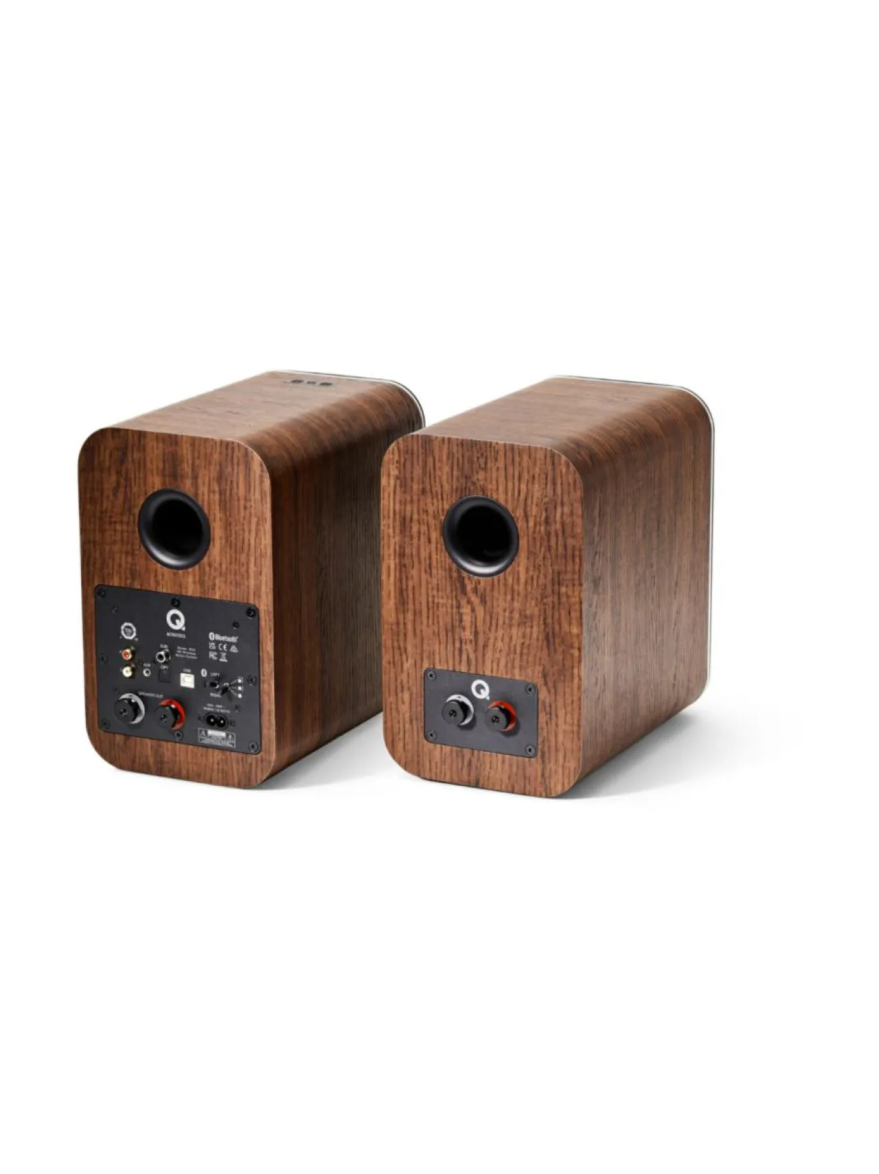 Audio<Q Acoustics M20 HD aktiivikaiutinpari, pähkinä