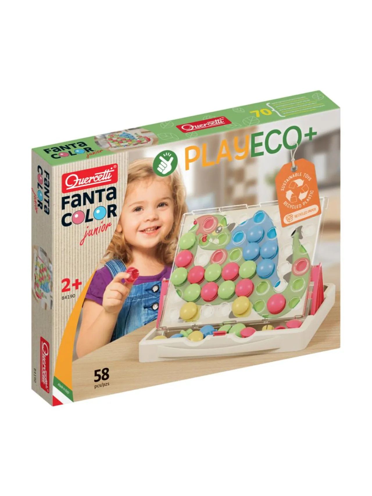 QUERCETTI Nuppipeli Fantacolor Junior Play Eco+^ Vauvat & Taaperot