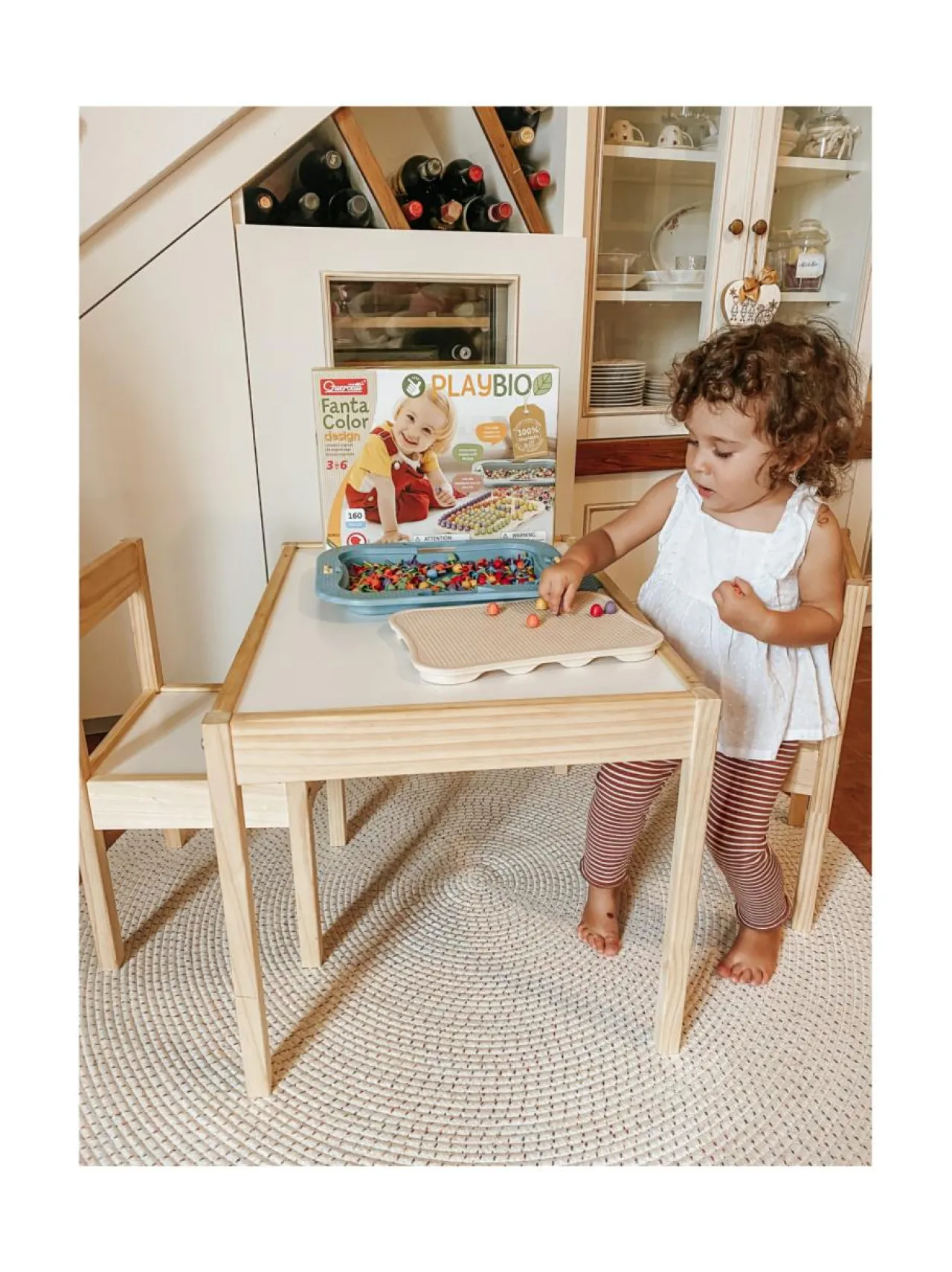 QUERCETTI Playbio Nuppihelmipeli Fantacolor^ Vauvat & Taaperot