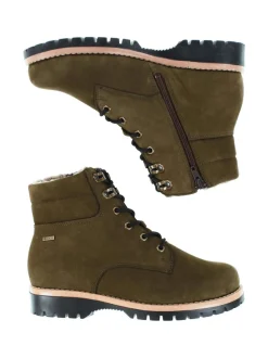 Nilkkurit<Pomar RAE Naisten GORE-TEX® nilkkurit OLIVE NUBUCK(WHT S)