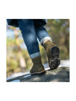Nilkkurit<Pomar RAE Naisten GORE-TEX® nilkkurit OLIVE NUBUCK(WHT S)
