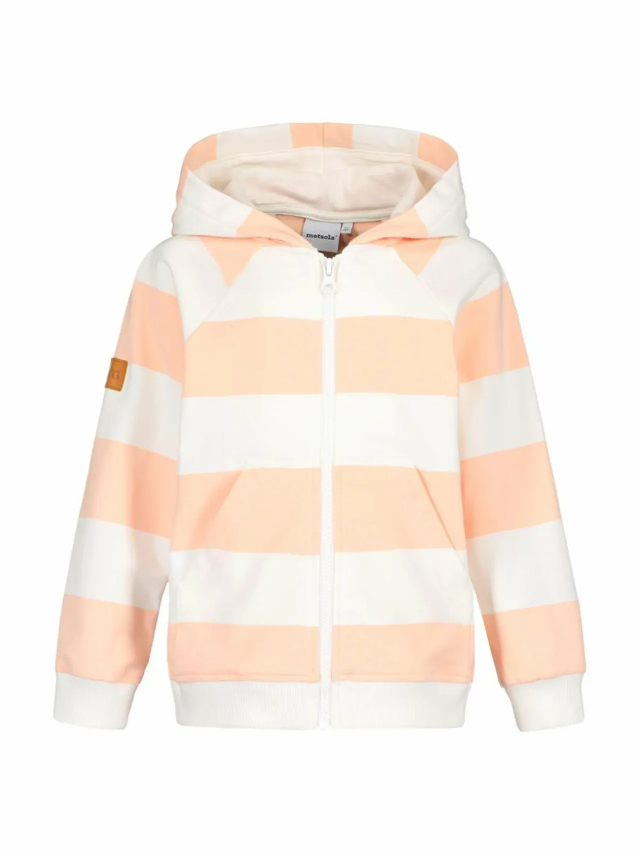 Colleget & Hupparit<Metsola Raidallinen collegehuppari MILKY APRICOT VANILLA
