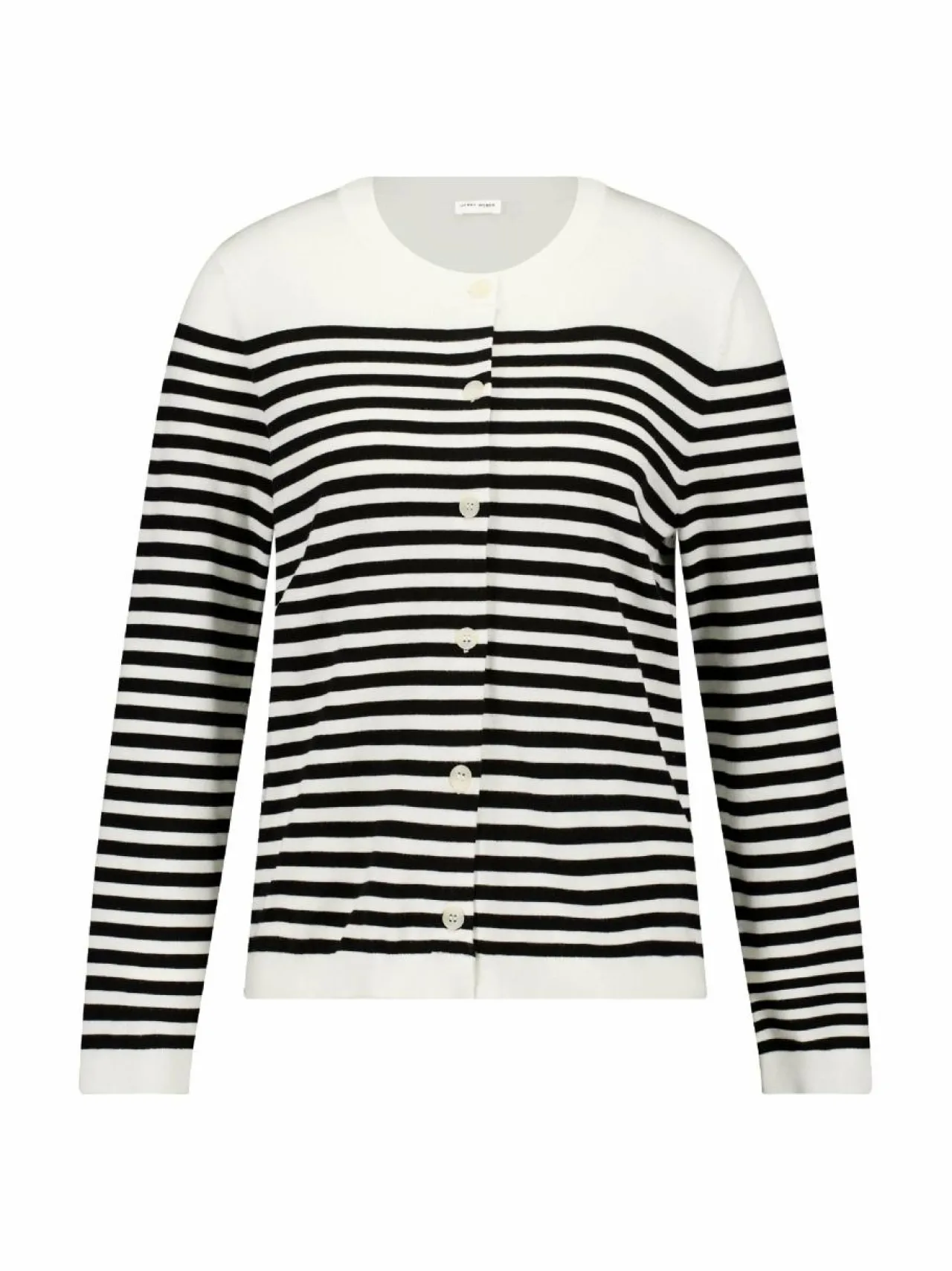 Neuleet<Gerry Weber Raidallinen neuletakki 9034 OFFWHITE, BLACK