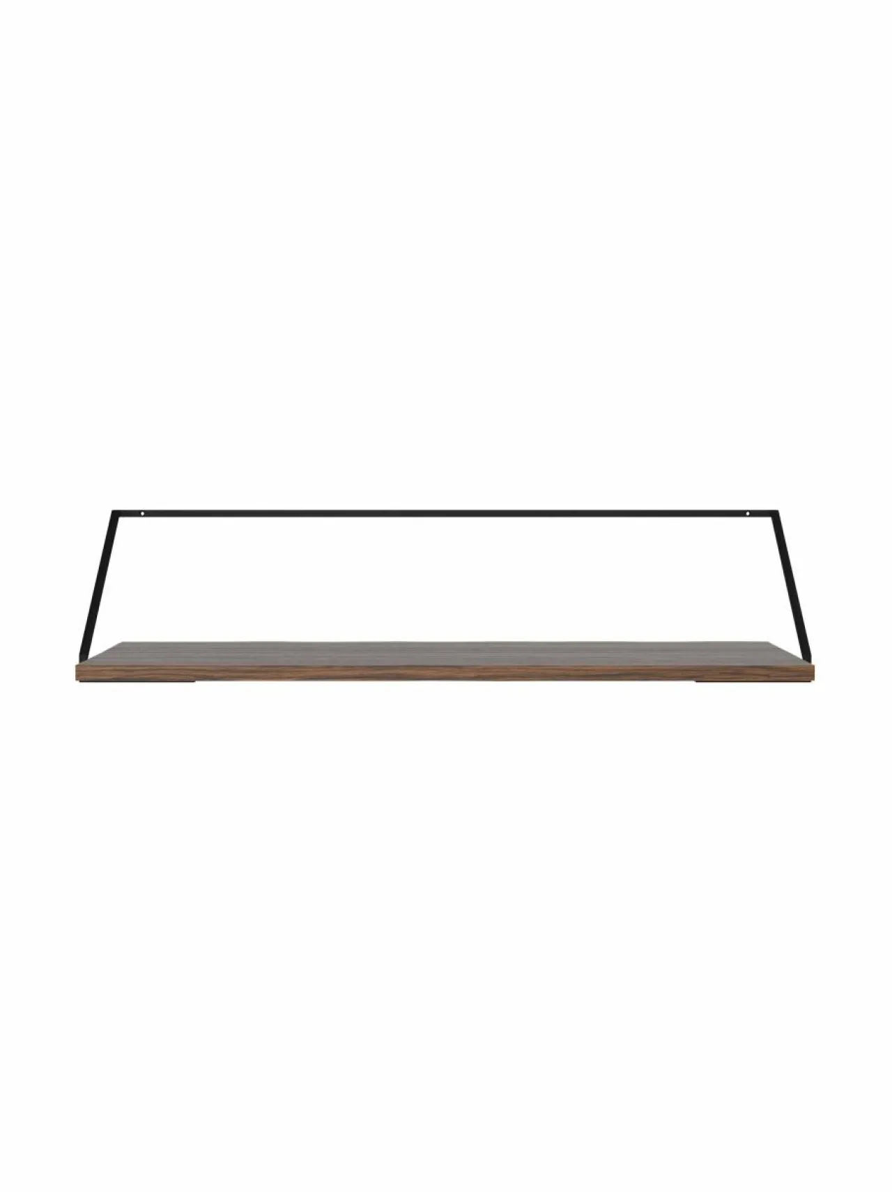 Työpöydät<Audo Copenhagen Rail -kirjoituspöytä RAL9005 BLACK, DARK STAINED OAK