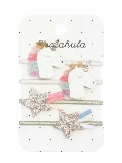 Rockahula Rainbow Unicorn Ponies -hiuslenkit^ Korut & Hiuskoristeet