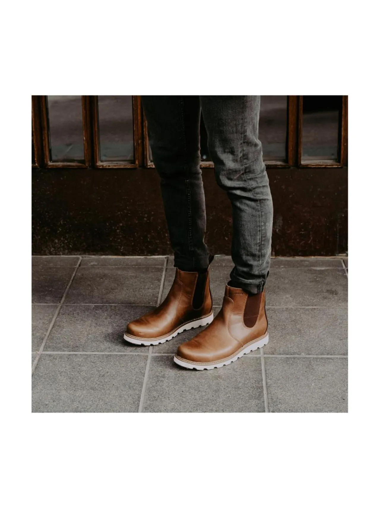 Nilkkurit<Pomar RAJA Miesten GORE-TEX® ekologiset nilkkurit OAK TERRA PULL-UP/WHT.SOLE