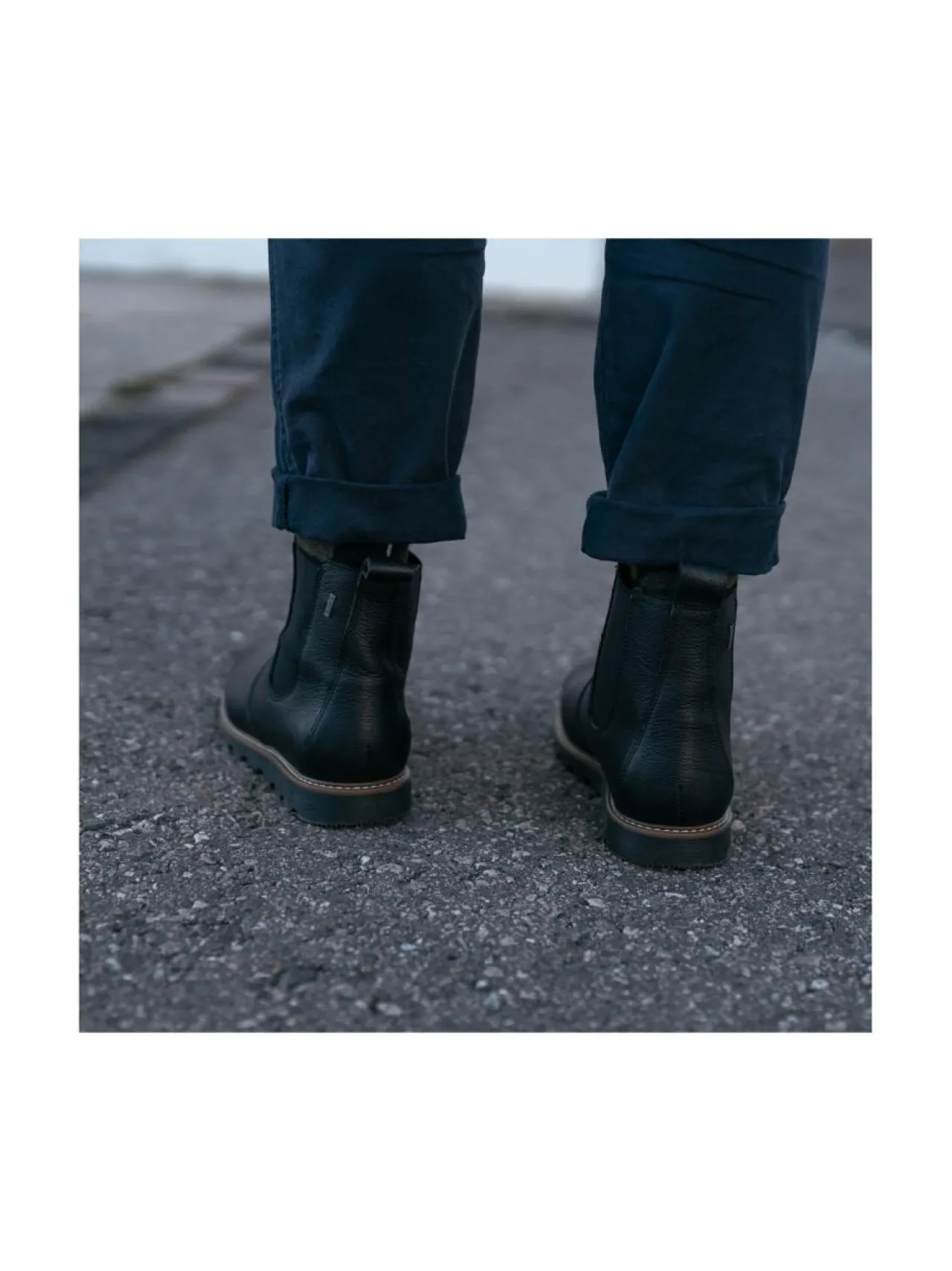 Nilkkurit<Pomar RAJA Miesten GORE-TEX® nilkkurit VIVIAN BLACK/TAN SOLE