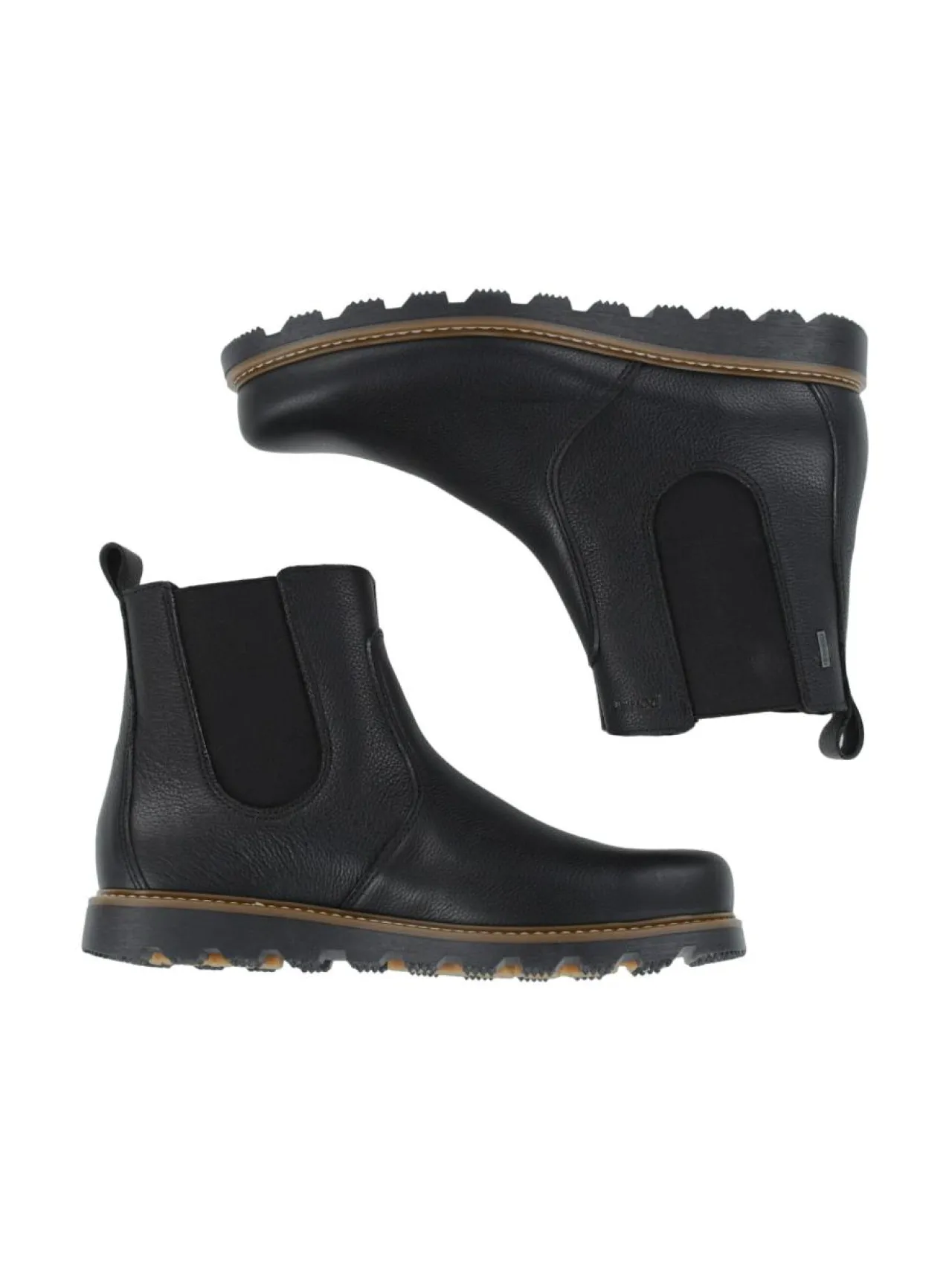 Nilkkurit<Pomar RAJA Miesten GORE-TEX® nilkkurit VIVIAN BLACK/TAN SOLE