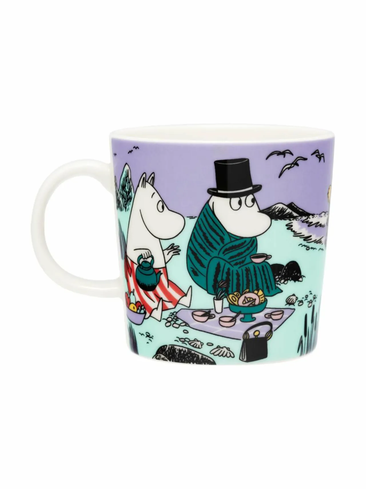 Mukit & Kupit & Asetit<Moomin Arabia Rantapäivä-muki 300 ml MULTI-COLOUR