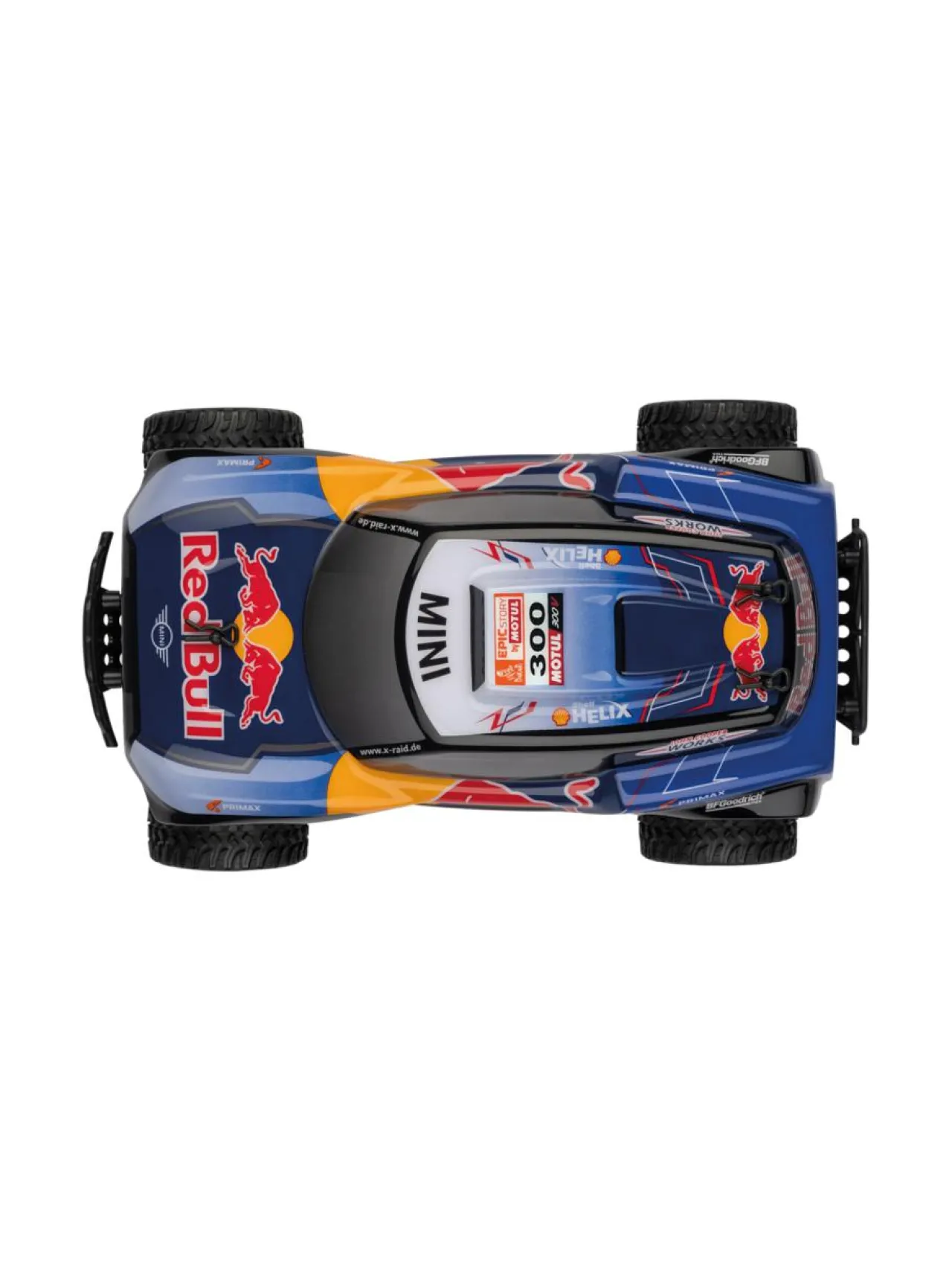 HAPPY PEOPLE RC X-Raid Red Bull Buggy -radio-ohjattava rantakirppu^ Autot Ja Muut Ajoneuvot