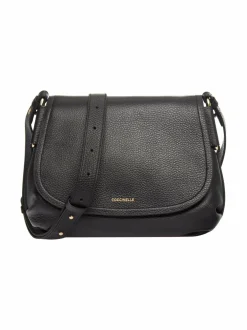 Olkalaukut<Coccinelle Rebekka Saddle -laukku 001 NOIR