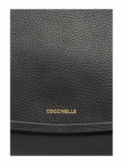 Olkalaukut<Coccinelle Rebekka Saddle -laukku 001 NOIR