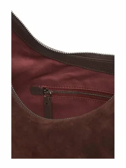 Olkalaukut<Coccinelle Rebekka Suede Hobo -olkalaukku W20 BRUNETTE/BRUNET