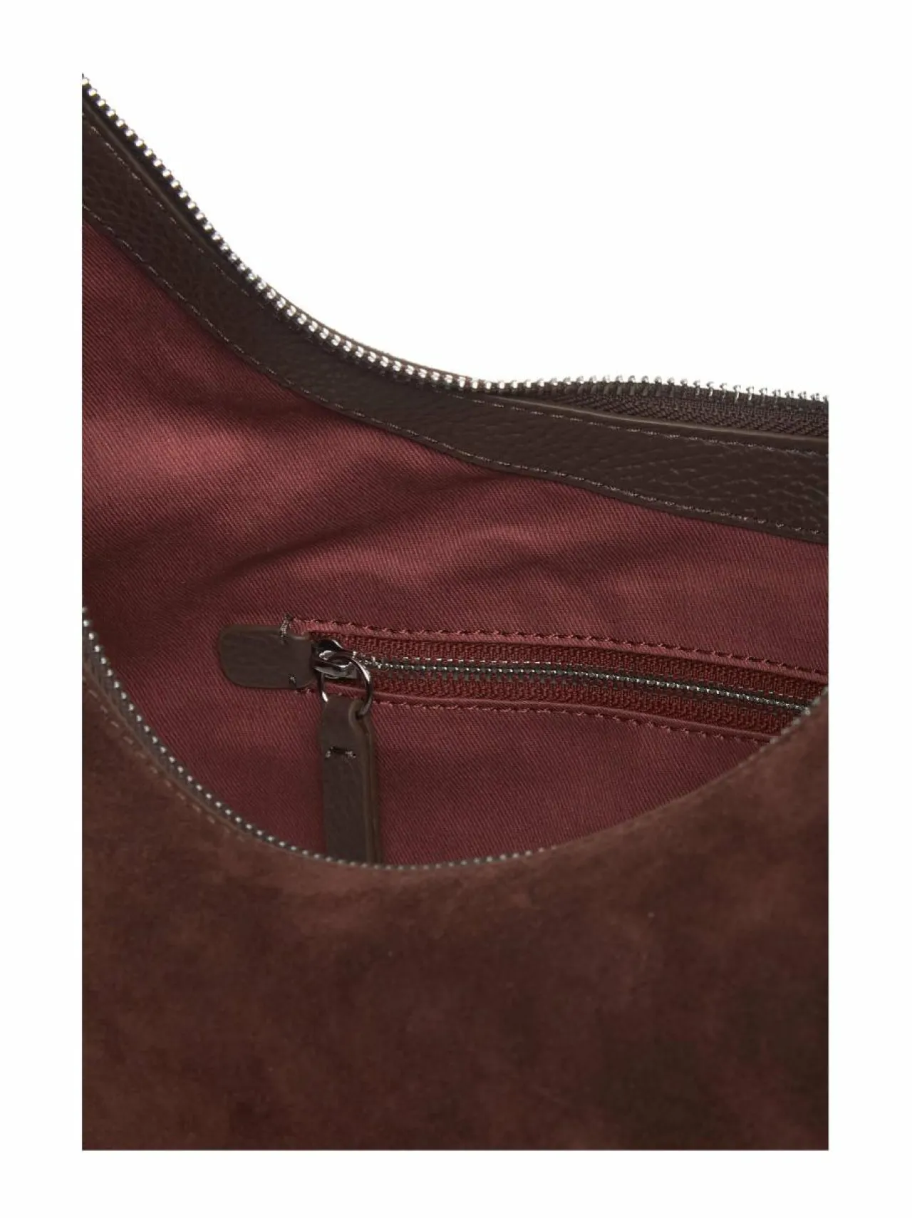Olkalaukut<Coccinelle Rebekka Suede Hobo -olkalaukku W20 BRUNETTE/BRUNET