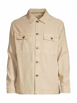 GANT Regular Cotton Linen -päällyspaita^ Takit