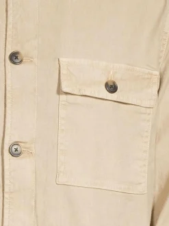 GANT Regular Cotton Linen -päällyspaita^ Takit