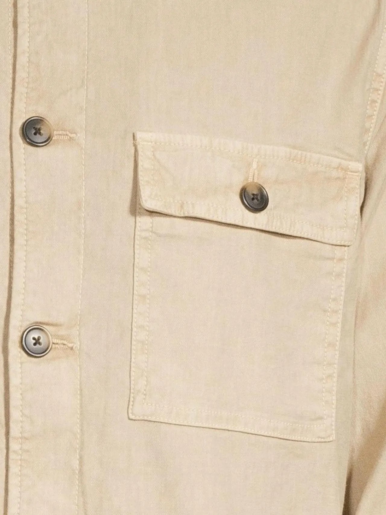 GANT Regular Cotton Linen -päällyspaita^ Takit