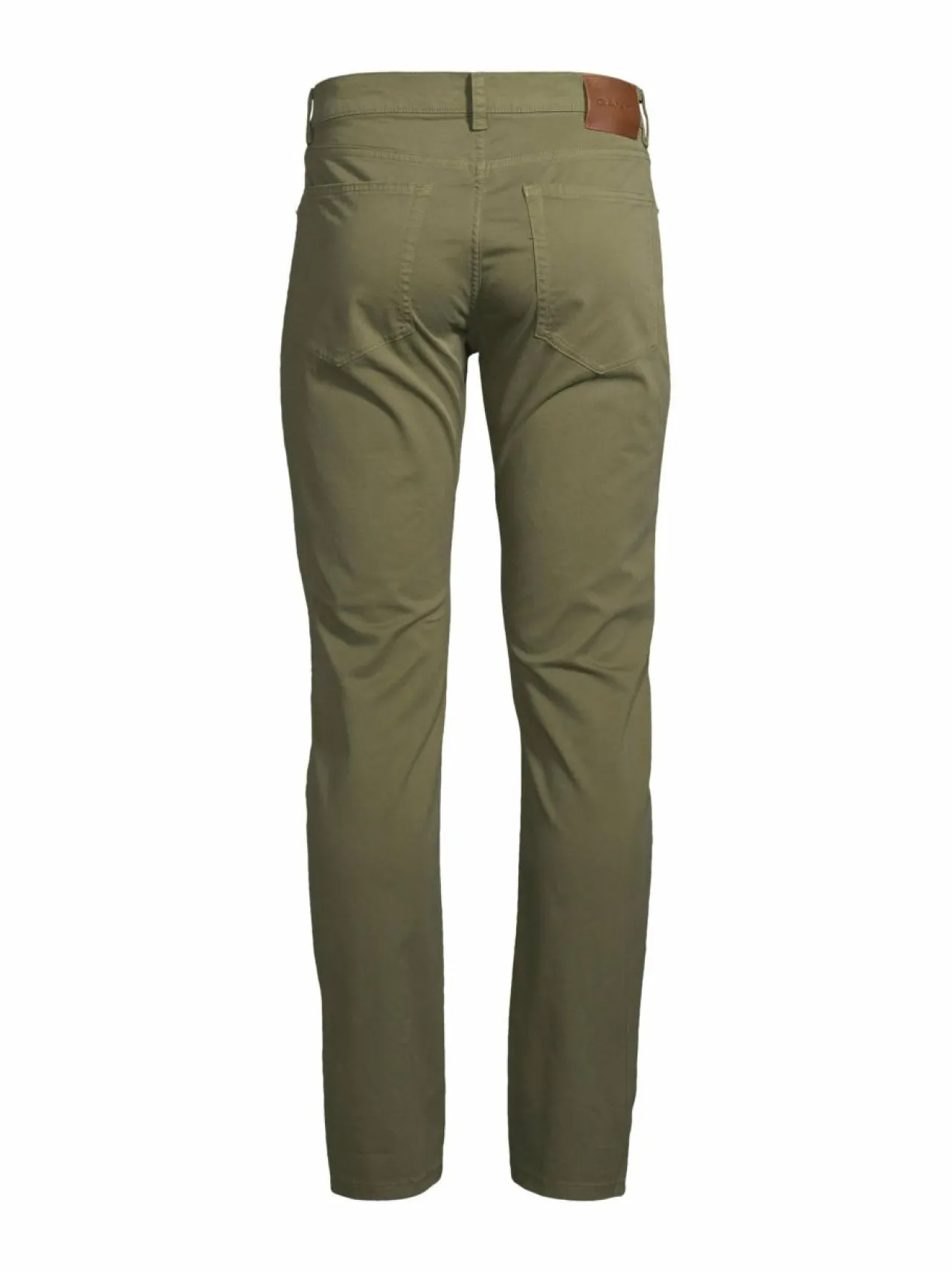 Housut<GANT Regular Desert -farkut MOSS GREEN